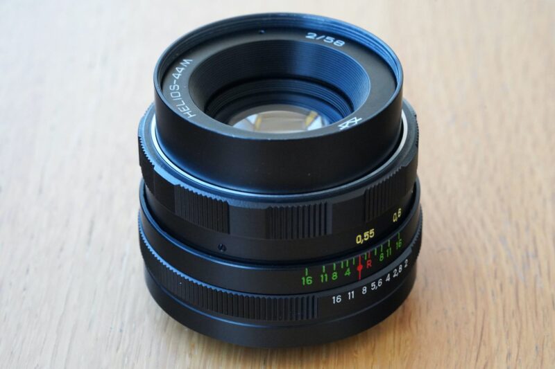 Helios 44M 2/58 M42 SLR №8268627 for movie