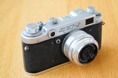 rangefinder film camera FED-2 №452836
