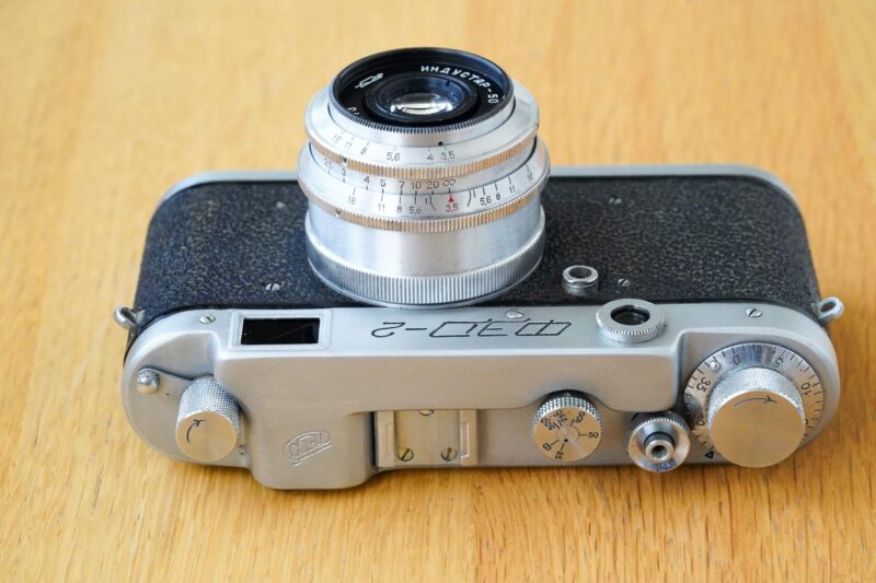 rangefinder film camera FED-2 №452836