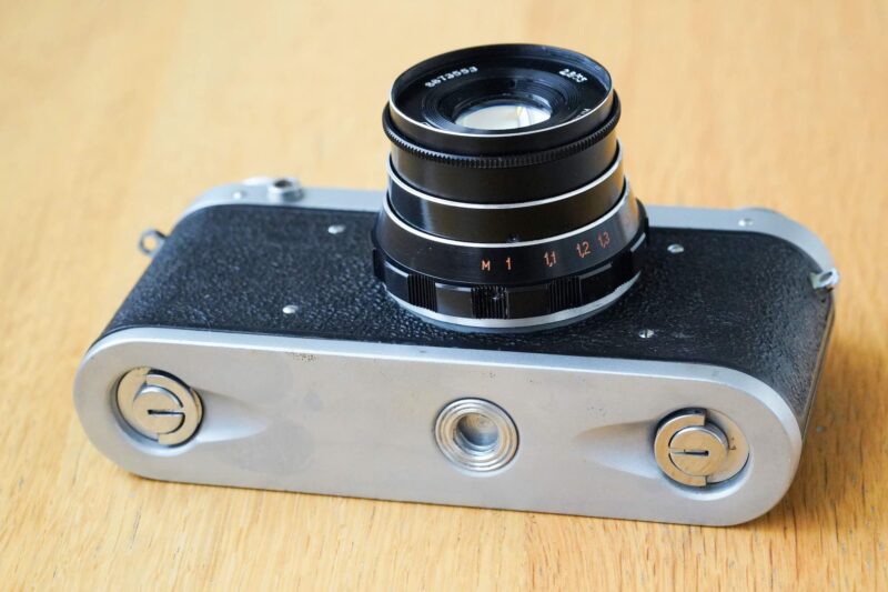 film scale camera FED-Zarya (dawn) №0051432 with Lanthanum coated optics