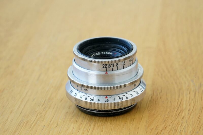 Tessar T 50mm f/3.5 Carl Zeiss Jena M40 №3049394