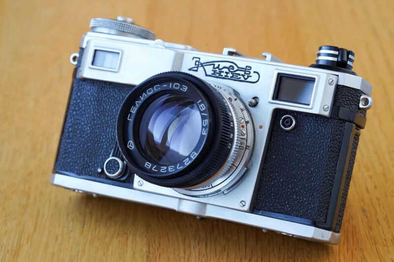 rangefinder film camera Kiev-4am №8236086