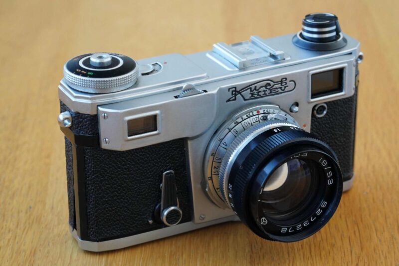 rangefinder film camera Kiev-4am №8236086