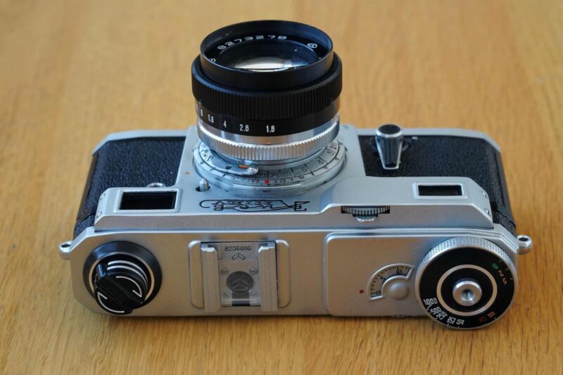 rangefinder film camera Kiev-4am №8236086