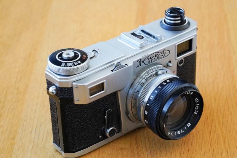 rangefinder film camera Kiev-4am №8140601