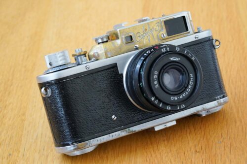 Rangefinder camera Zorki-3M №5413847.