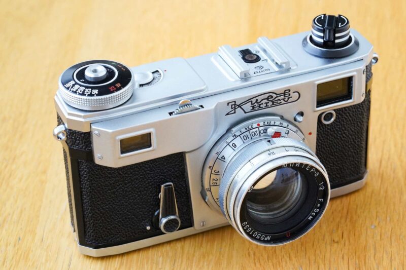 rangefinder film camera Kiev-4am №8217767