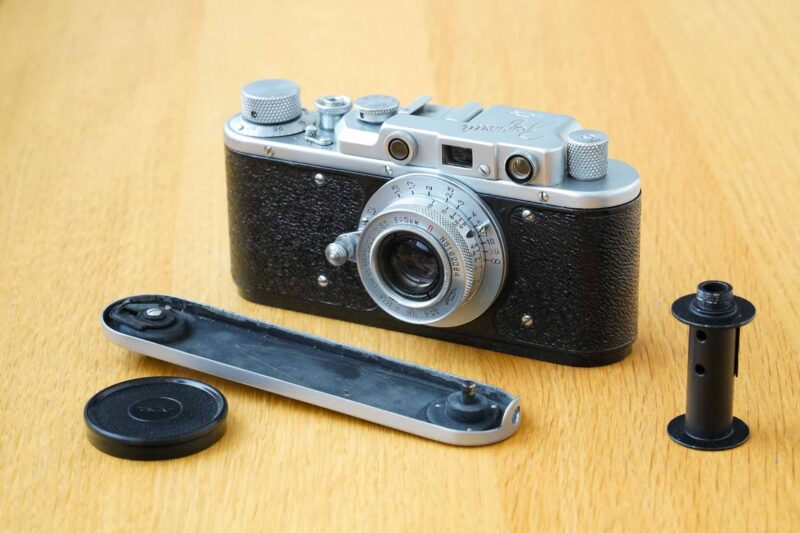 rangefinder film camera Zorki-1 №547742