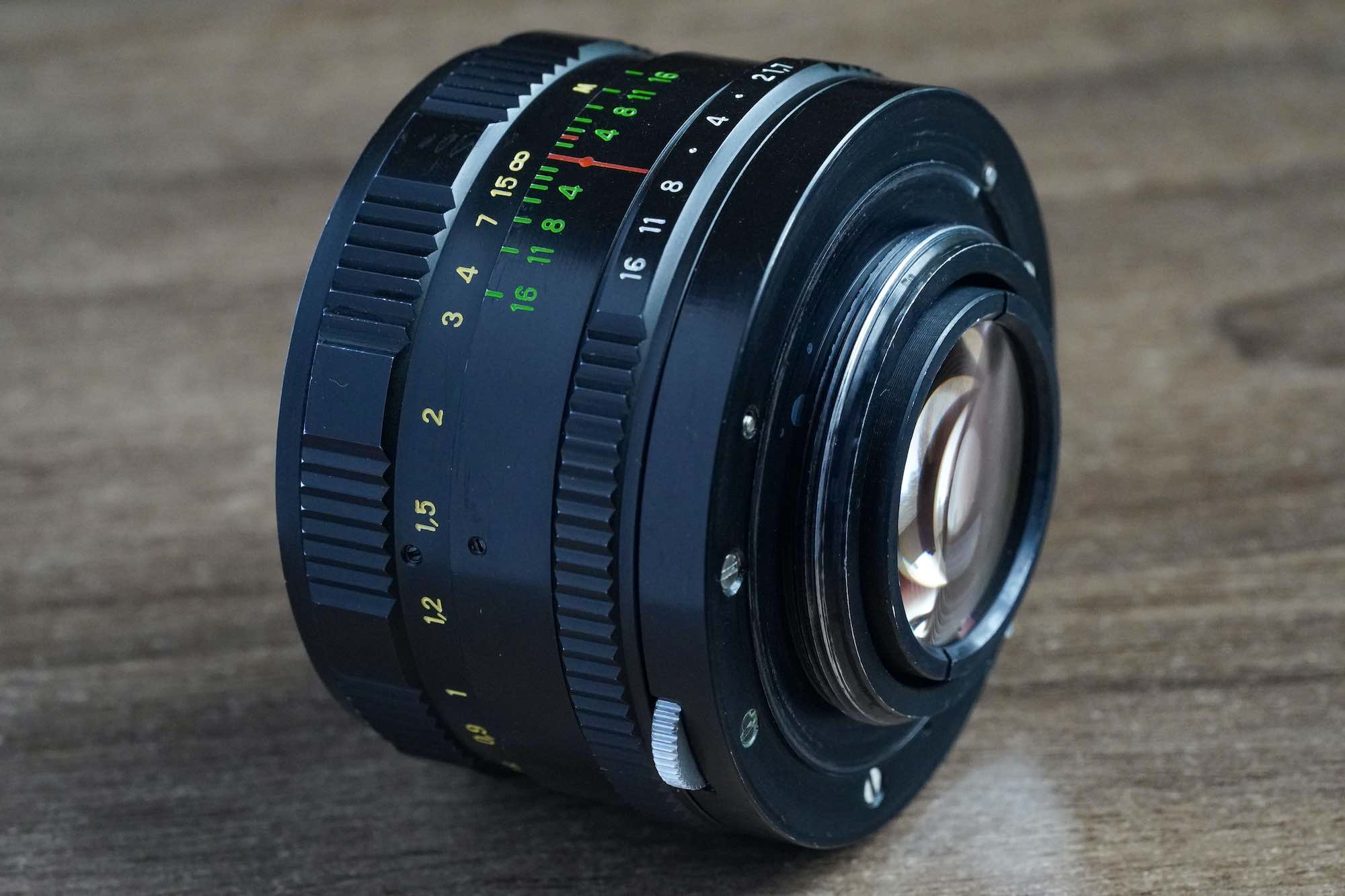 極美品 分解清掃済 Zenitar-m 50mm f1.7 単焦点 ① - レンズ(単焦点)