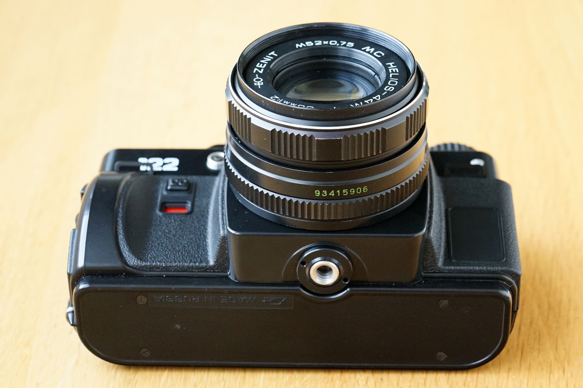35mm film camera Zenit-122 lens MC Helios-44- uralseller.com