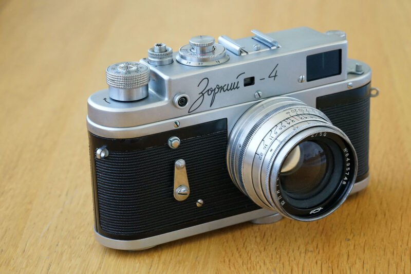 rangefinder camera Zorki-4 №6617573 Jupiter-8