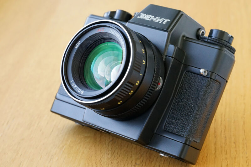 Zenitar ME1 50mm f/1.7 M42 square aperture Zenith-18 box set 850261
