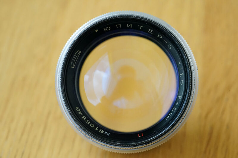 Jupiter-3 50mm f/1.5 M39 for Leica №6106849 red