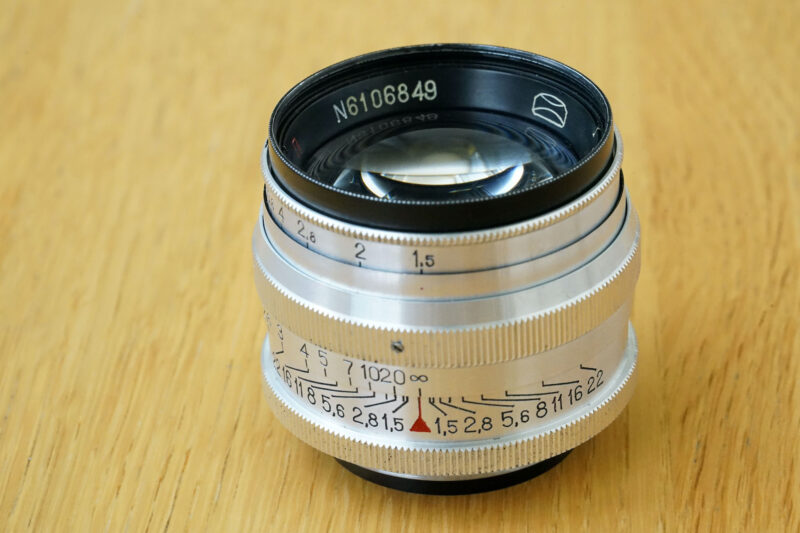 Jupiter-3 50mm f/1.5 M39 for Leica №6106849 red