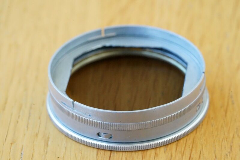 rare Polarizing Filter for rangfinder lenses 42 mm case PF-42