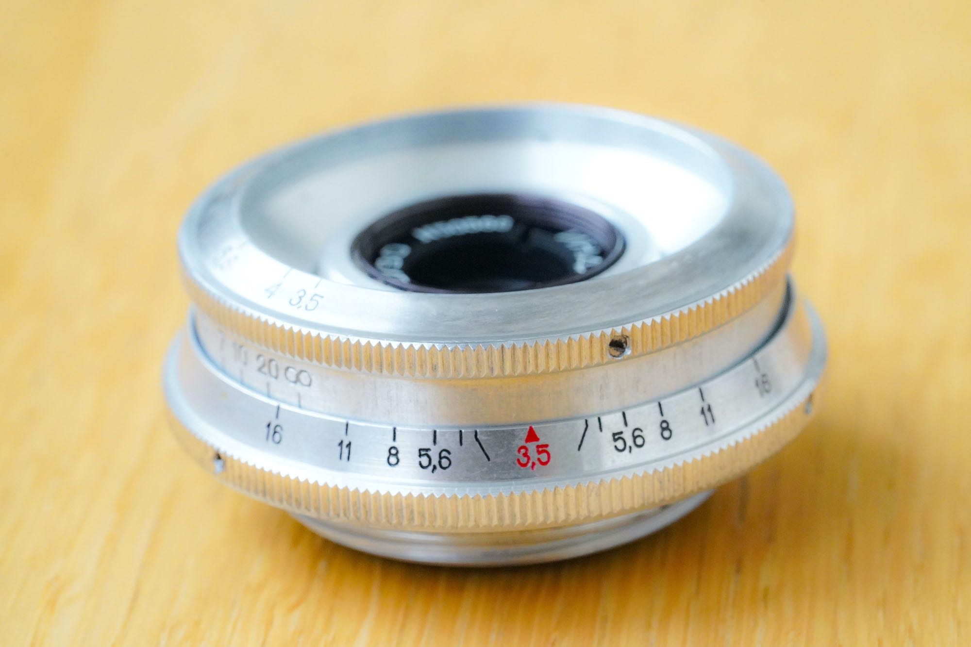 thumbnail image 2 of Industar-26m Red P 50mm F/2.8 Lens – M39 Mount – Soviet Era – For Leica, Zorki, FED – Manual Focus 2 of 3