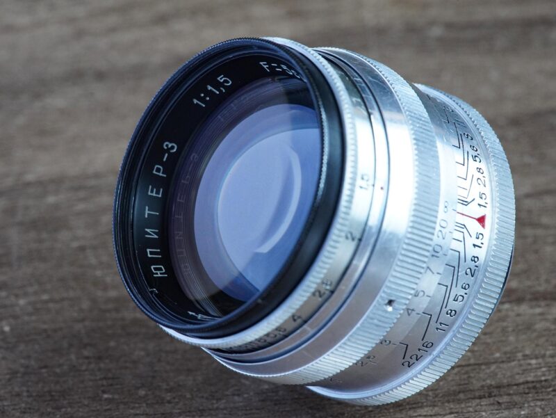 KMZ Jupiter-3 50mm f/1.5 M39 for Leica №5105318 brass