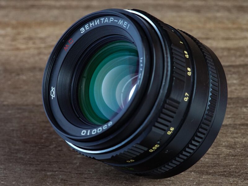 MC Zenitar ME1 50mm f/1.7 M42 SLR №850010 square bokeh