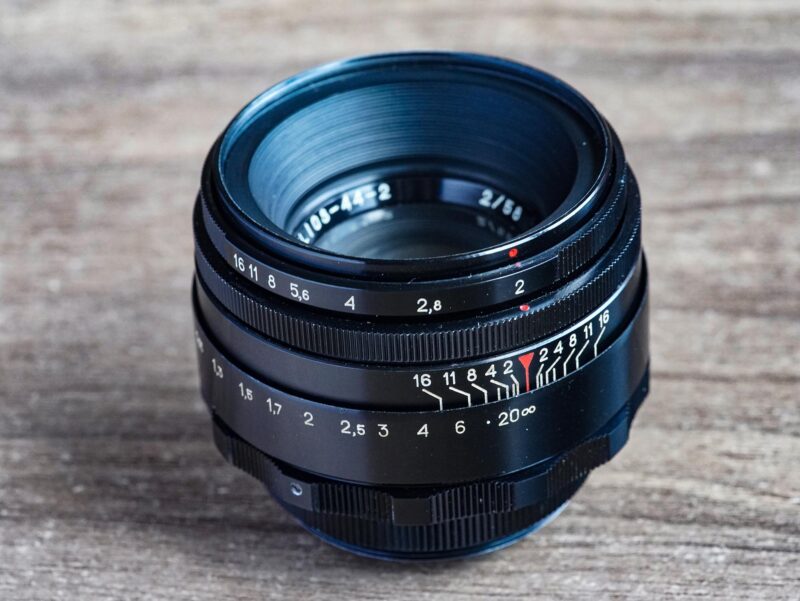 KMZ Helios 44-2 58mm f/2 M42 SLR №7124628