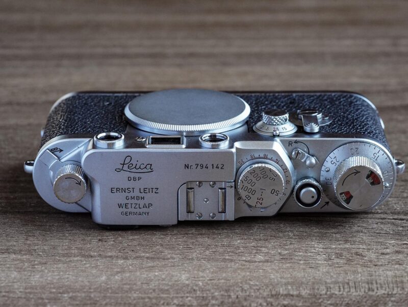 rangefinder film camera Leica IIIf RD ST 794142