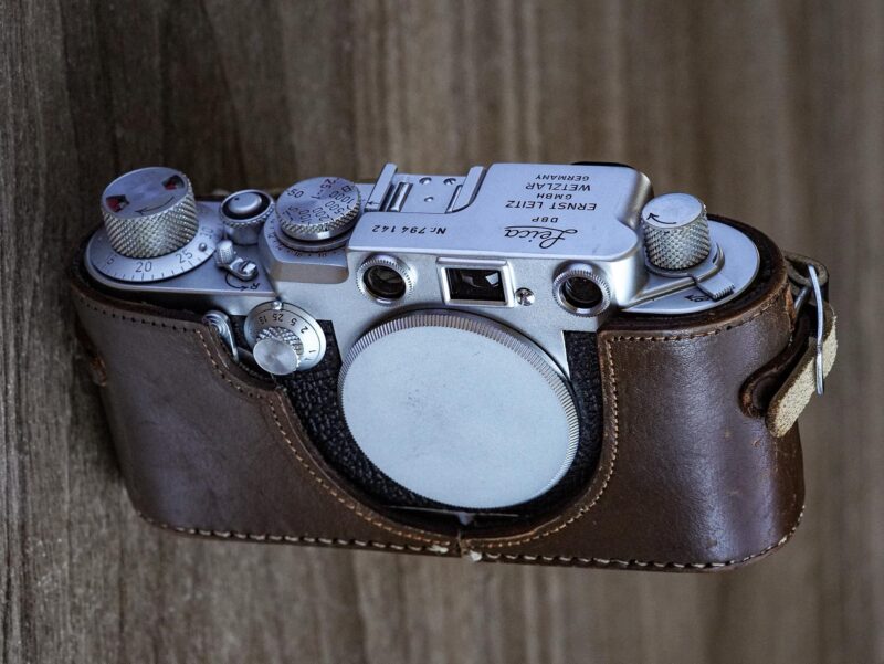 rangefinder film camera Leica IIIf RD ST 794142