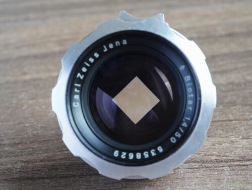 Biotar 50mm f/1.4 Carl Zeiss Jena №6358629 Pentaflex-16 Cine Square Aperture