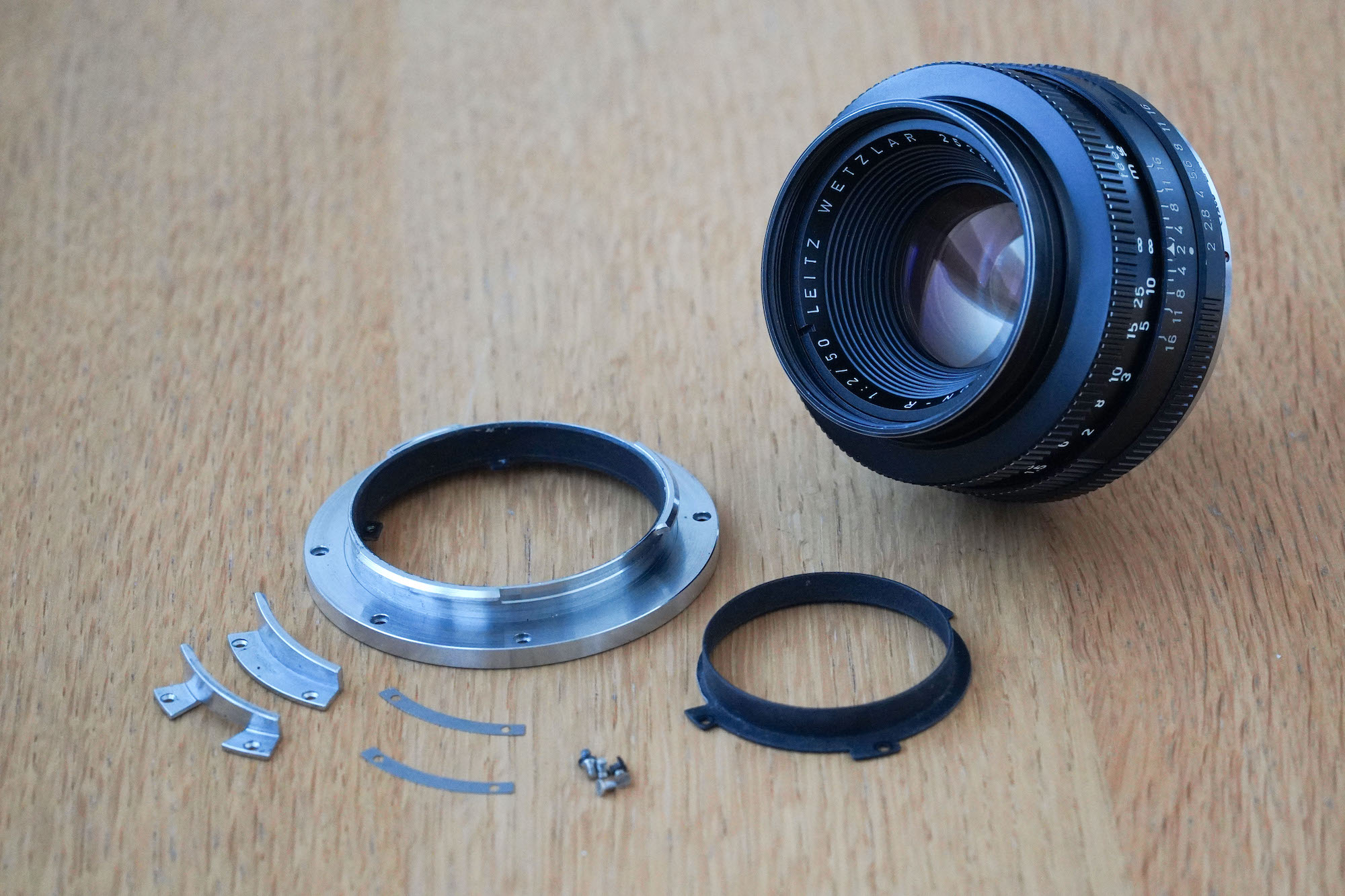 Leica Pentax SUMMICRON-R 50mm f/2. -