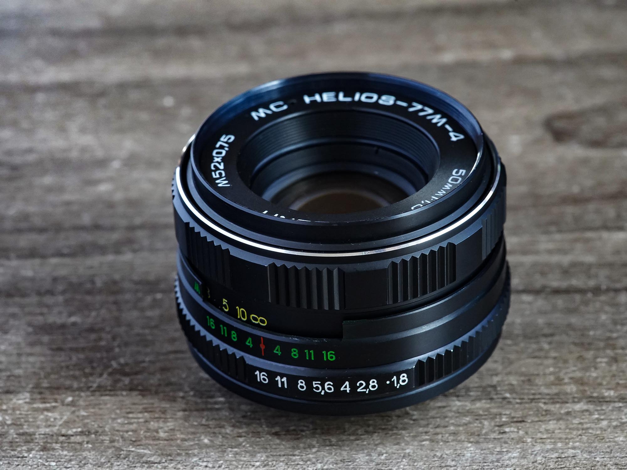 Helios 77M-4 MC 50mm M42 f/1.8 SLR №941543 - uralseller.com