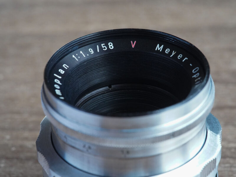 Primoplan Meyer-Optik Gorlitz Exakta-mount 58mm f/1.9. Store and workshop URALSELLER.