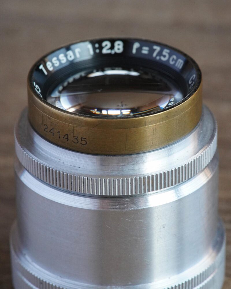 M42 Tessar 75mm f/2.8 Carl Zeiss Jena. Store and workshop URALSELLER.