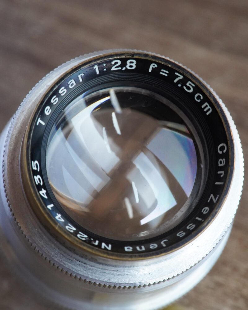 M42 Tessar 75mm f/2.8 Carl Zeiss Jena. Store and workshop URALSELLER.