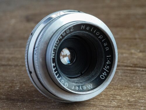 Helioplan Meyer-Optik Gorlitz  Exakta-mount 40mm f/4.5 №1104682