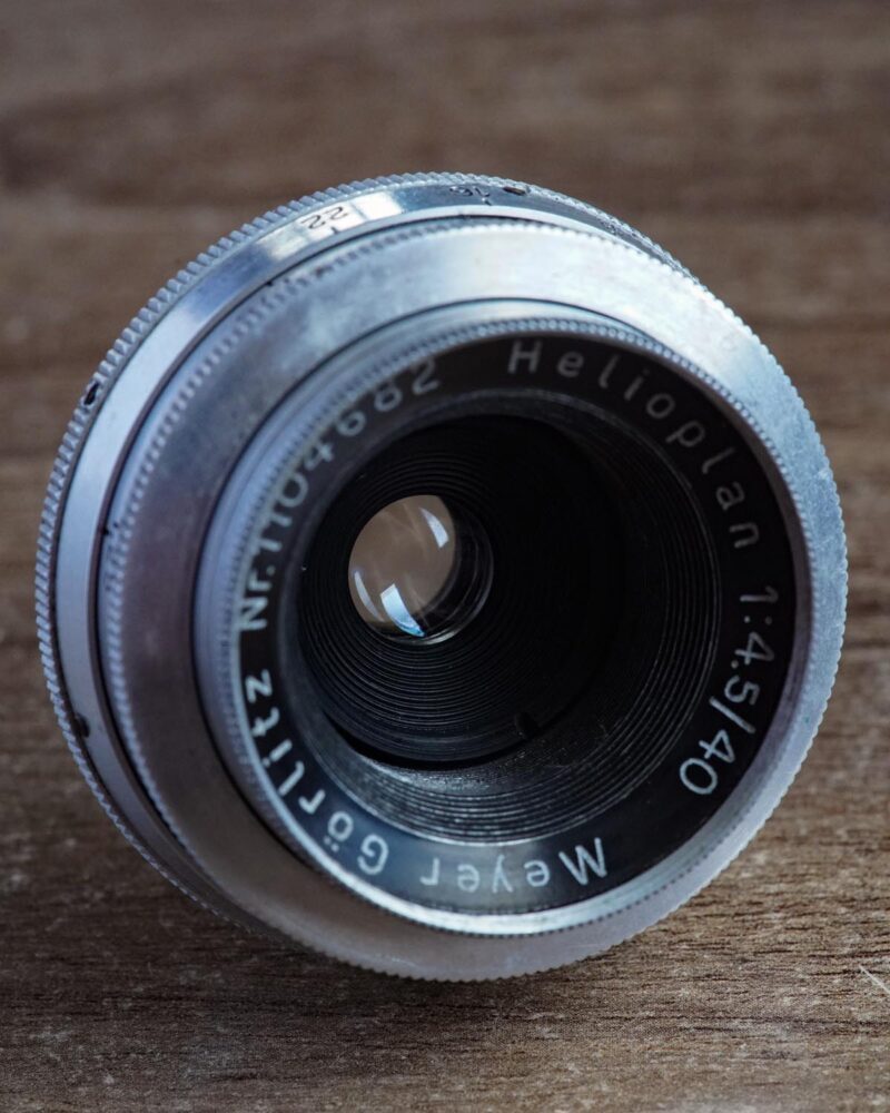 Helioplan Meyer-Optik Gorlitz Exakta-mount 40mm f/4.5 №1104682 URALSELLER