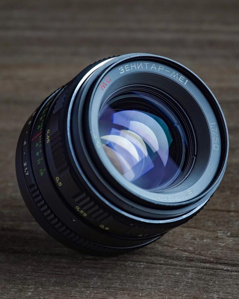 MC Zenitar ME1 50mm f/1.7 M42 SLR №837584 square bokeh URALSELLER