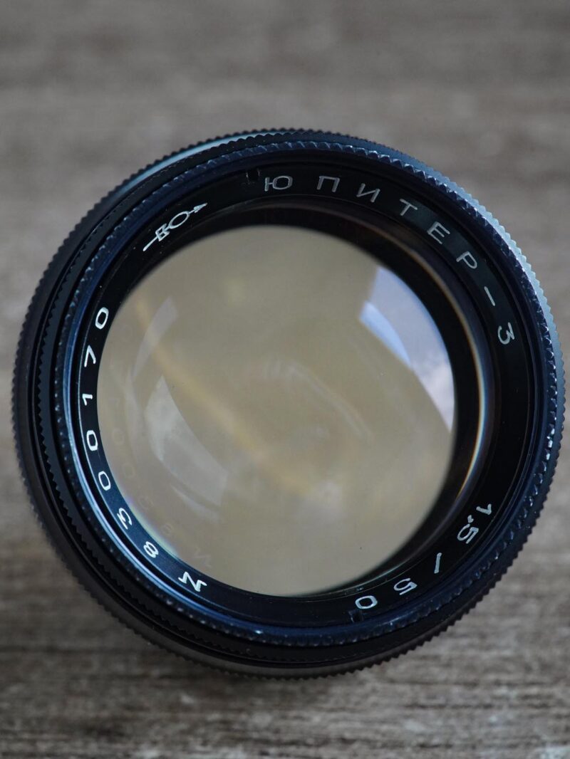 Black Jupiter-3 50mm f/1.5 M39 for Leica