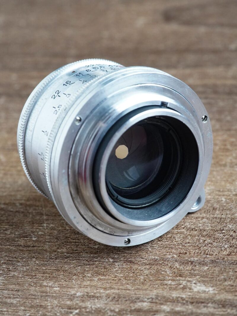 KMZ Jupiter-8 red "P" 50mm f/2 M39 for Leica