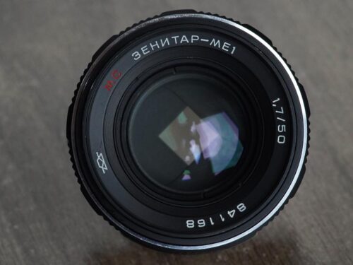 Zenitar ME1 50mm f/1.7 M42 MC SLR №841168 square bokeh