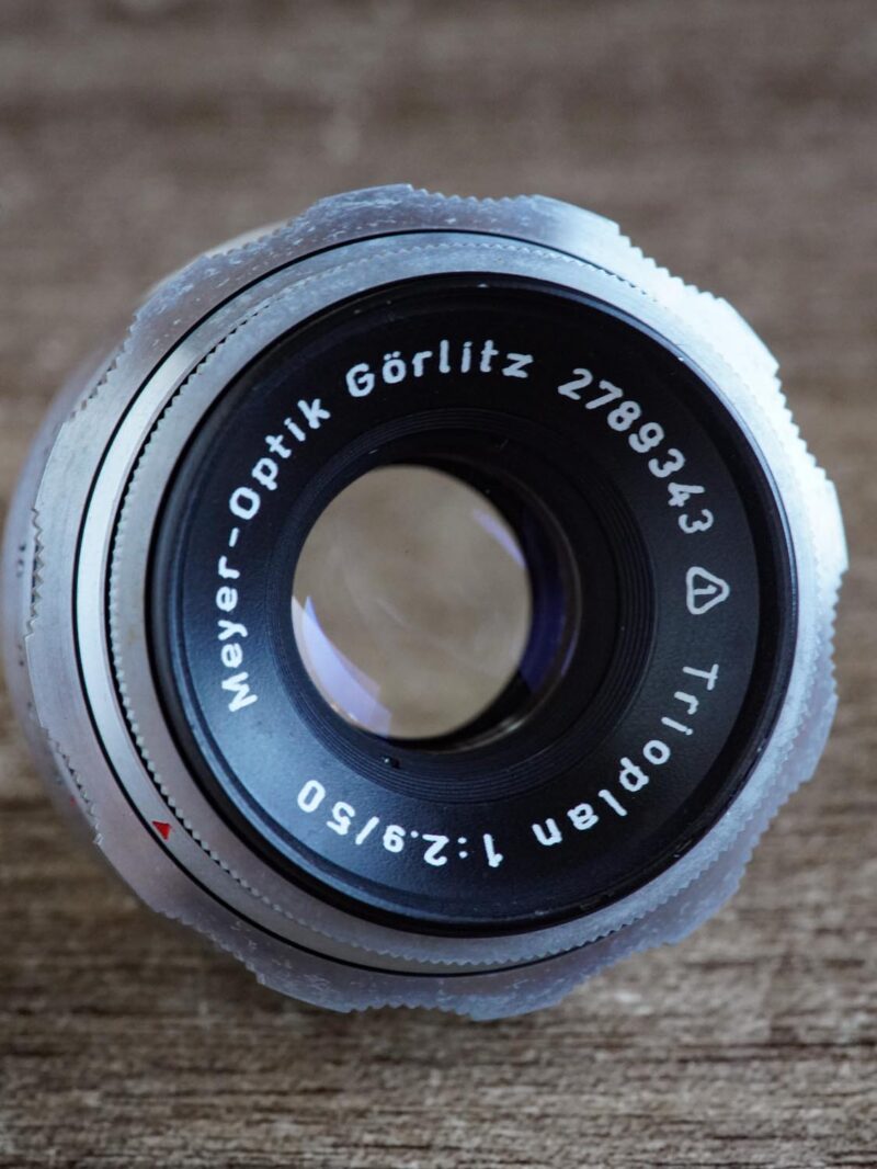 Trioplan Meyer-Optik Gorlitz Exakta 50mm f/2.9