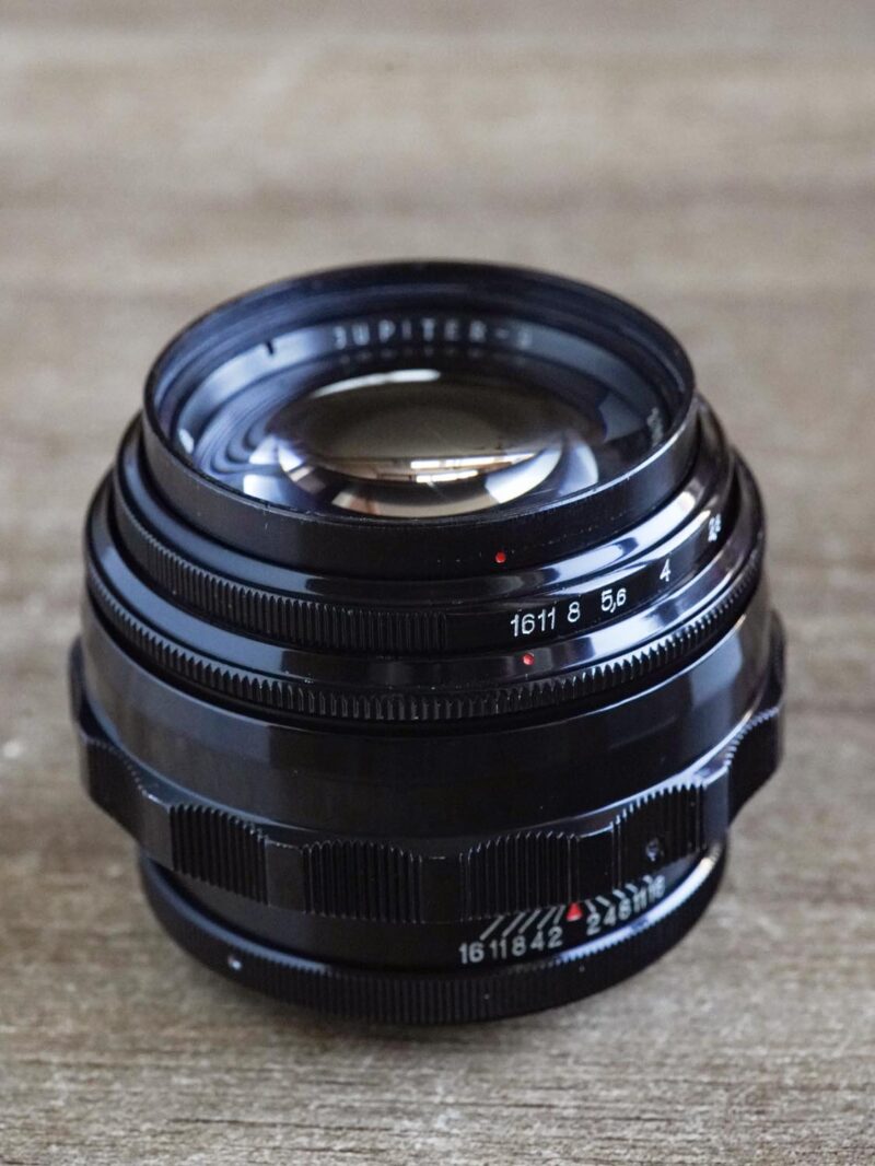 Black Lacquer Jupiter-9 85mm f/2 M39 SLR