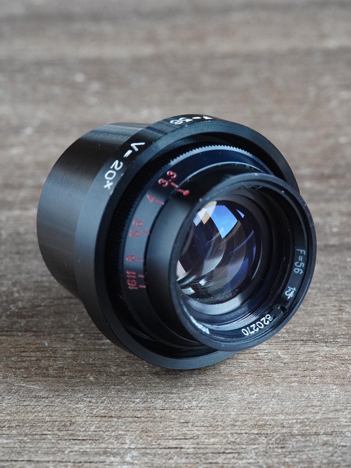 LOMO OKC1-56-1 56mm f/3 820270 cine lens for middle format -