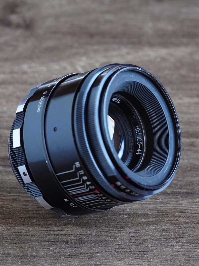 Helios-44 black lacquer Zebra M39 58mm f/2 №8074149 SLR - Image 3