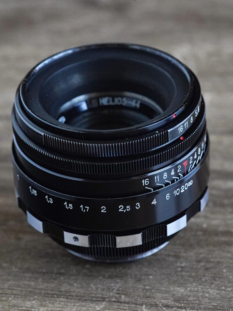 Helios-44 black lacquer Zebra M39 58mm f/2 №8074149 SLR - Image 2