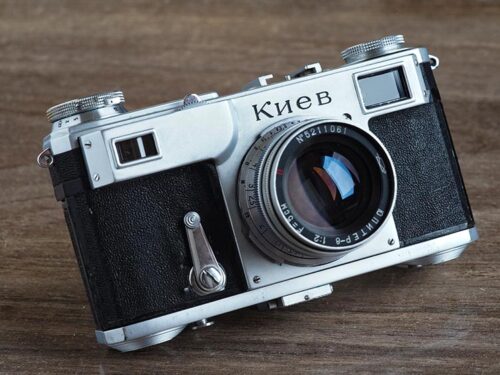 rangefinder film camera Kiev-2 №526095