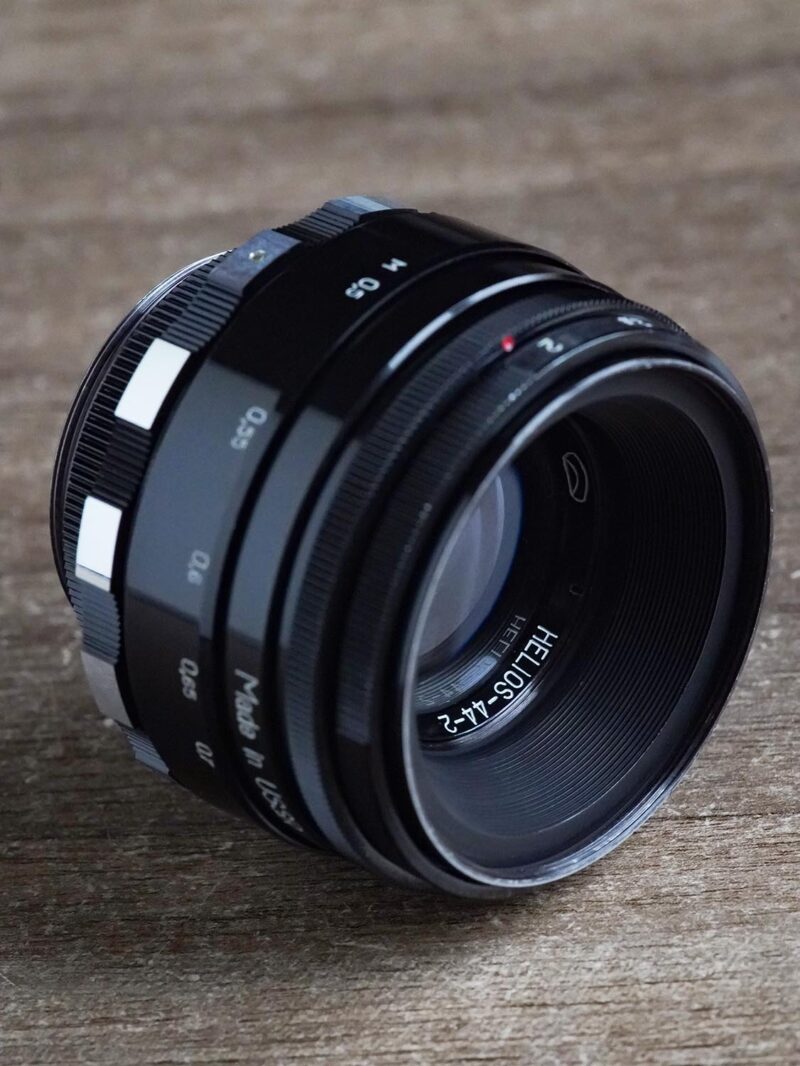 black lacquer Zebra Helios 44-2 M42 58mm f/2 №0032711 SLR - Image 7