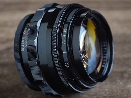 Black Lacquer Jupiter-9 85mm f/2 M39 SLR №6904580