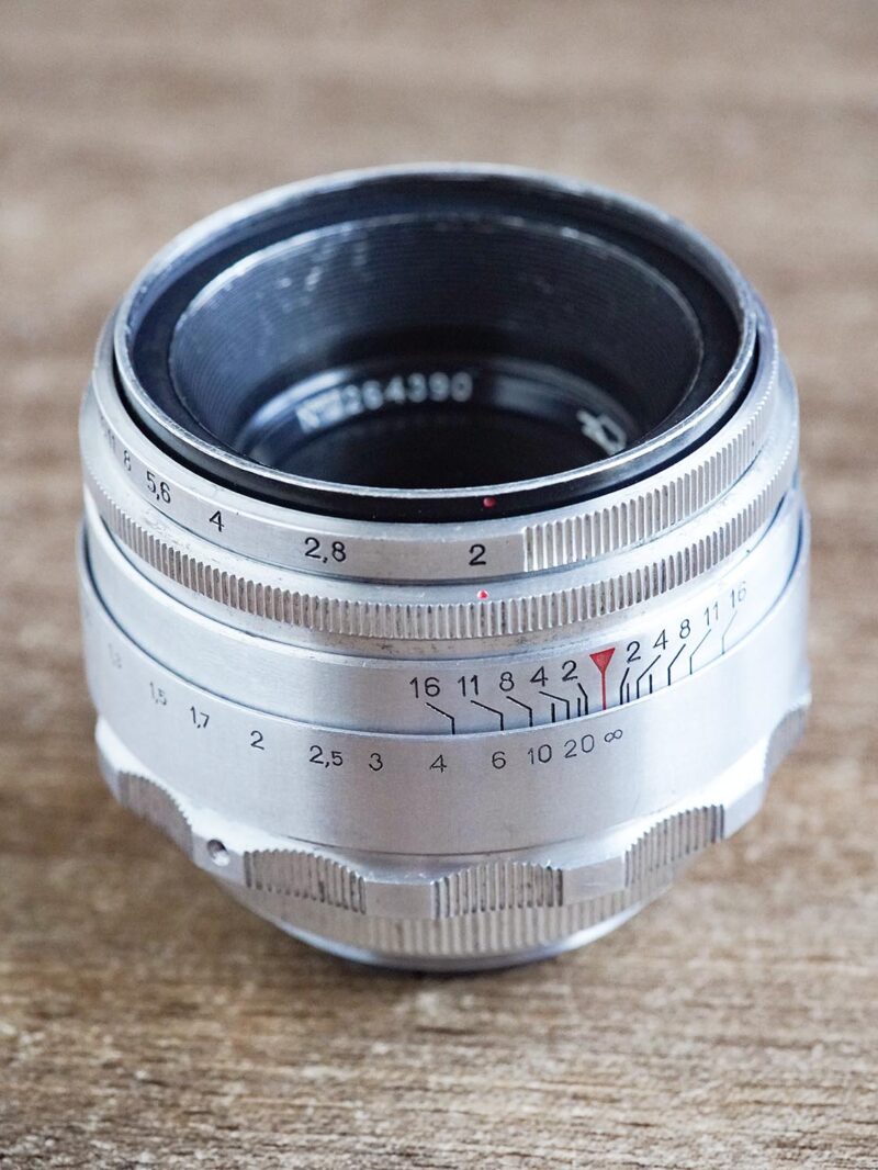 KMZ Helios-44 58mm f/2 №0264390 M39 SLR - Image 6