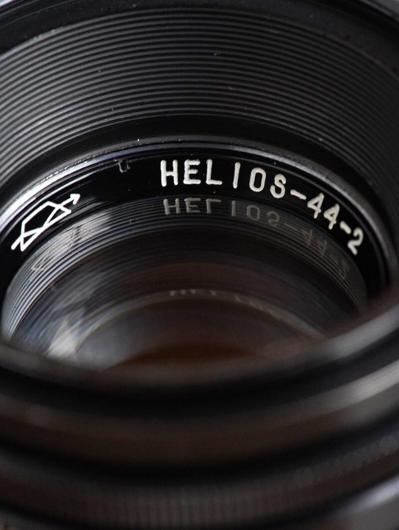 black lacquer KMZ Helios 44-2 M42 58mm f/2 №7274388 - Image 5