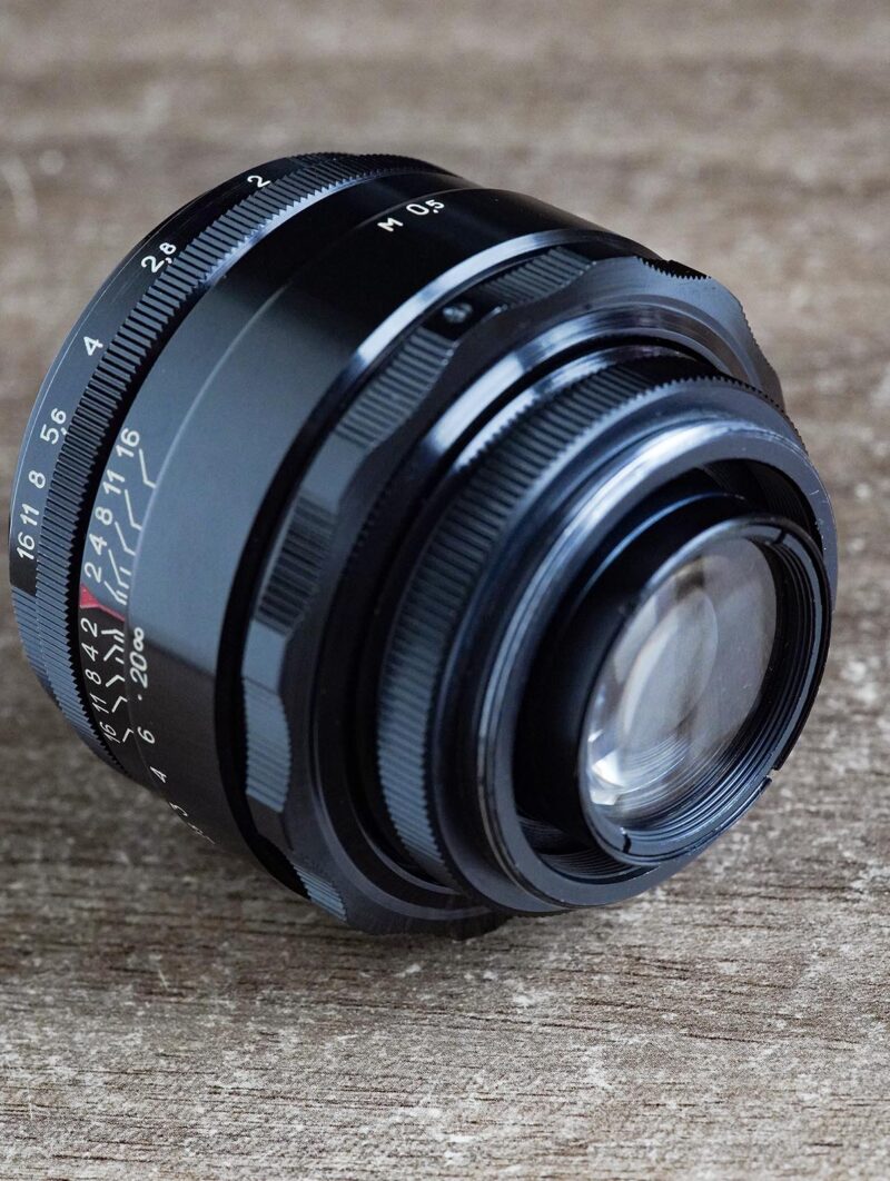 black lacquer KMZ Helios 44-2 M42 58mm f/2 №7233268 - Image 7