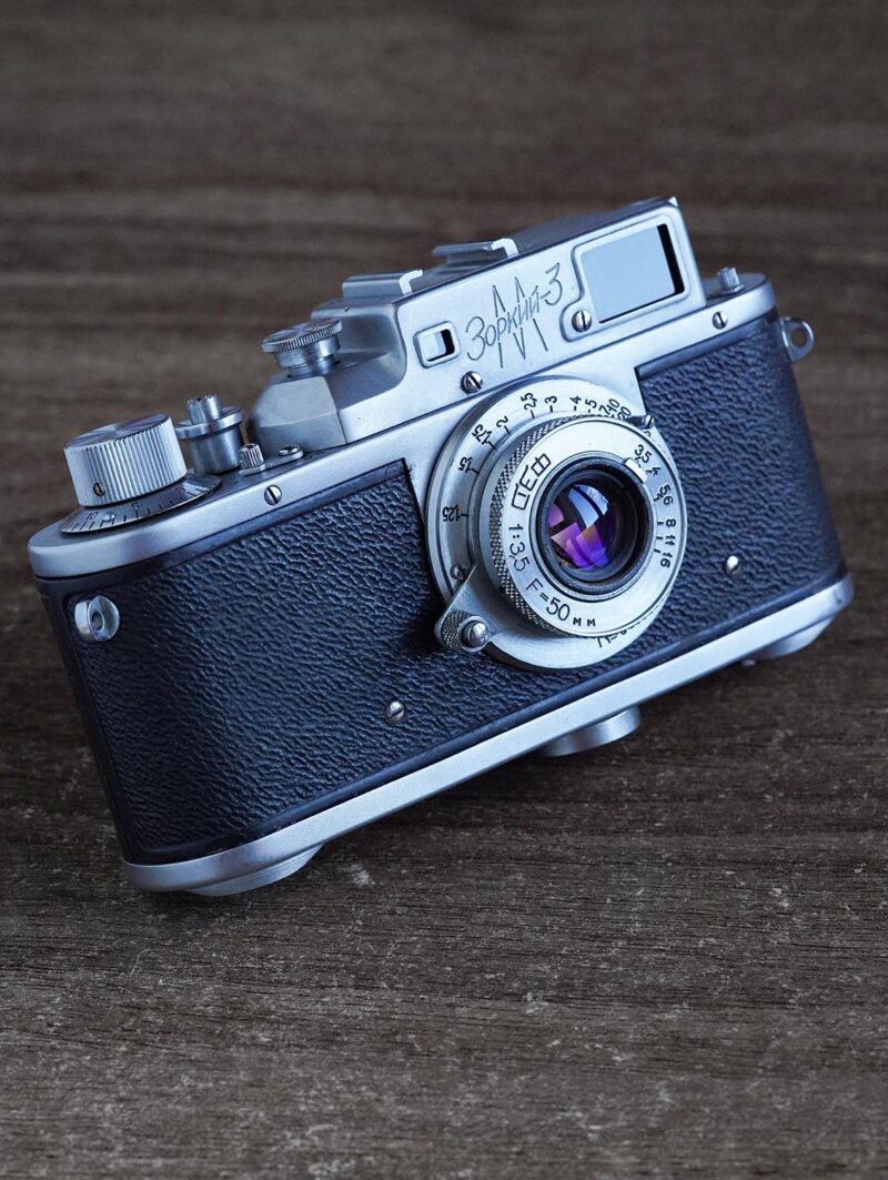 rangefinder camera Zorki-3M №5576347 - Image 9