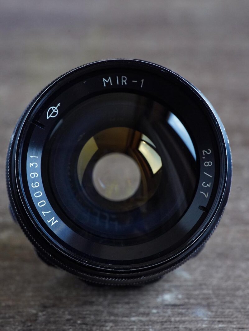 MIR-1 37mm f/2.8 black lacquer SLR M42 №7006931 Grand Prix Brussels 1958 - Image 6